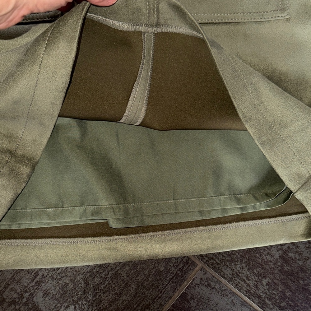 Loft Olive Green Women's Skirt - Picture 4 of 10